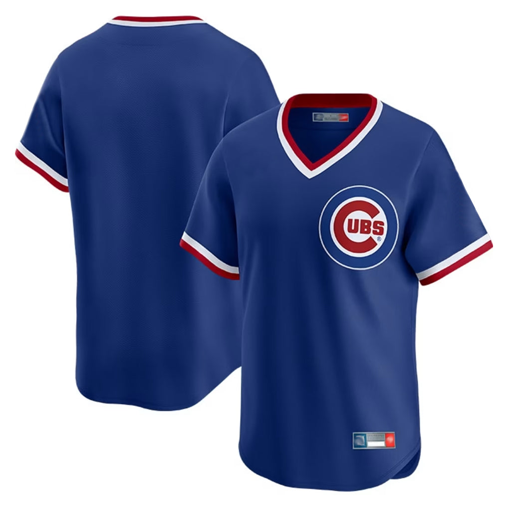 Odoa C.Cubs Royal T-shirt Cooperstown Collection Limited Blank Player Stitched Jerseys