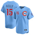 Odoa C.Cubs #15 Carson Kelly Player Light Blue Limited Home Stitched Jerseys