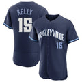 Odoa C.Cubs #15 Carson Kelly Player Navy City Connect Limited Elite Home Stitched Jerseys
