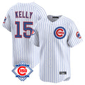 Odoa C.Cubs #15 Carson Kelly Player White 150th Anniversary Limited Home Game Stitched Jerseys
