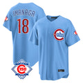 Odoa C.Cubs #18 Shota Imanaga Player Light Blue 150th Anniversary Home Game Stitched Jerseys