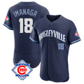 Odoa C.Cubs #18 Shota Imanaga Player Navy City Connect 150th Anniversary Limited Elite Home Stitched Jerseys