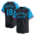 Odoa C.Cubs #18 Shota Imanaga Player Navy National League All-Star Limited Home Stitched Jerseys