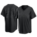 Odoa C.Cubs #23 Ryne Sandberg Player Black T-shirt Home Game Stitched Jerseys