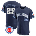Odoa C.Cubs #25 Mois¡§|s Ballesteros Player Navy City Connect 150th Anniversary Limited Elite Home Stitched Jerseys