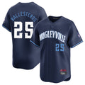 Odoa C.Cubs #25 Mois¡§|s Ballesteros Player Navy City Connect Limited Home Stitched Jerseys