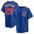 Odoa C.Cubs #25 Mois¡§|s Ballesteros Player Royal Home Game Stitched Jerseys