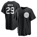 Odoa C.Cubs #29 Michael Busch Player Black Game Stitched Jerseys