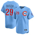 Odoa C.Cubs #29 Michael Busch Player Light Blue Limited Home Stitched Jerseys