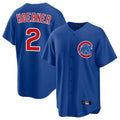 Odoa C.Cubs #2 Nico Hoerner Player Royal Home Game Stitched Jerseys