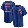Odoa C.Cubs #31 Greg Maddux Player Royal Home Game Stitched Jerseys