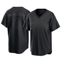 Odoa C.Cubs #4 Pete Crow-Armstrong Player Black T-shirt Home Game Stitched Jerseys