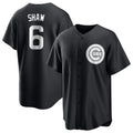 Odoa C.Cubs #6 Matt Shaw Player Black Game Stitched Jerseys