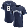 Odoa C.Cubs #6 Matt Shaw Player Navy City Connect Limited Elite Home Stitched Jerseys