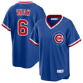 Odoa C.Cubs #6 Matt Shaw Player Royal T-shirt Cooperstown Collection Limited Stitched Jerseys