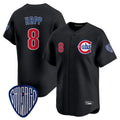 Odoa C.Cubs #8 Ian Happ Player Black Vapor Premier Limited Home Stitched Jerseys