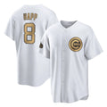 Odoa C.Cubs #8 Ian Happ Player Gold All-Star Game Home Stitched Jerseys
