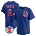 Odoa C.Cubs #9 Miguel Amaya Player Royal 150th Anniversary Limited Home Stitched Jerseys