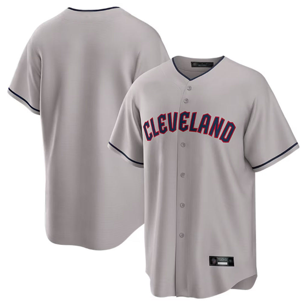 Odoa C.Guardians Gray Game Home Blank Player Stitched Jerseys