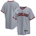 Odoa C.Guardians Gray Home Game Blank Player Stitched Jerseys