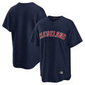 Odoa C.Guardians Navy Game Home Blank Player Stitched Jerseys