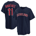 Odoa C.Guardians #11 Jose Ramirez Player Navy Game Home Stitched Jerseys