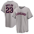 Odoa C.Guardians #23 Bo Naylor Player Gray Game Home Stitched Jerseys