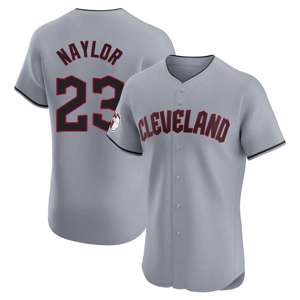 Odoa C.Guardians #23 Bo Naylor Player Gray Road Limited Elite Home Stitched Jerseys