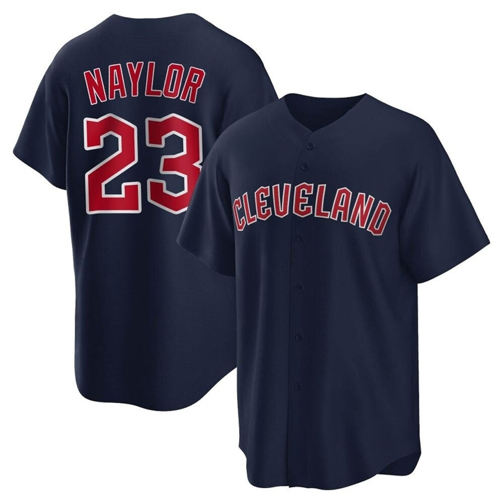 Odoa C.Guardians #23 Bo Naylor Player Navy Game Home Stitched Jerseys