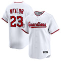 Odoa C.Guardians #23 Bo Naylor Player White Limited Home Game Stitched Jerseys