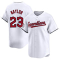 Odoa C.Guardians #23 Bo Naylor Player White Limited Home Stitched Jerseys