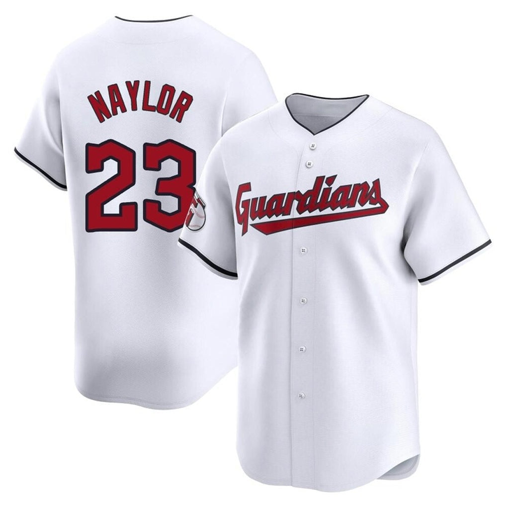 Odoa C.Guardians #23 Bo Naylor Player White Limited Home Stitched Jerseys
