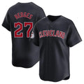 Odoa C.Guardians #27 Austin Hedges Player Navy Limited Home Game Stitched Jerseys