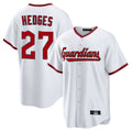 Odoa C.Guardians #27 Austin Hedges Player White Game Home Stitched Jerseys