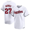 Odoa C.Guardians #27 Austin Hedges Player White Limited Home Stitched Jerseys