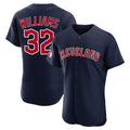 Odoa C.Guardians #32 Gavin Williams Player Navy Limited Elite Home Stitched Jerseys