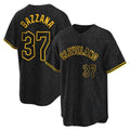 Odoa C.Guardians #37 Travis Bazzana Player Black Snake Skin City Home Game Stitched Jerseys