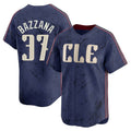 Odoa C.Guardians #37 Travis Bazzana Player Navy City Connect Limited Home Stitched Jerseys