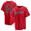 Odoa C.Guardians #37 Travis Bazzana Player Red Home Game Stitched Jerseys