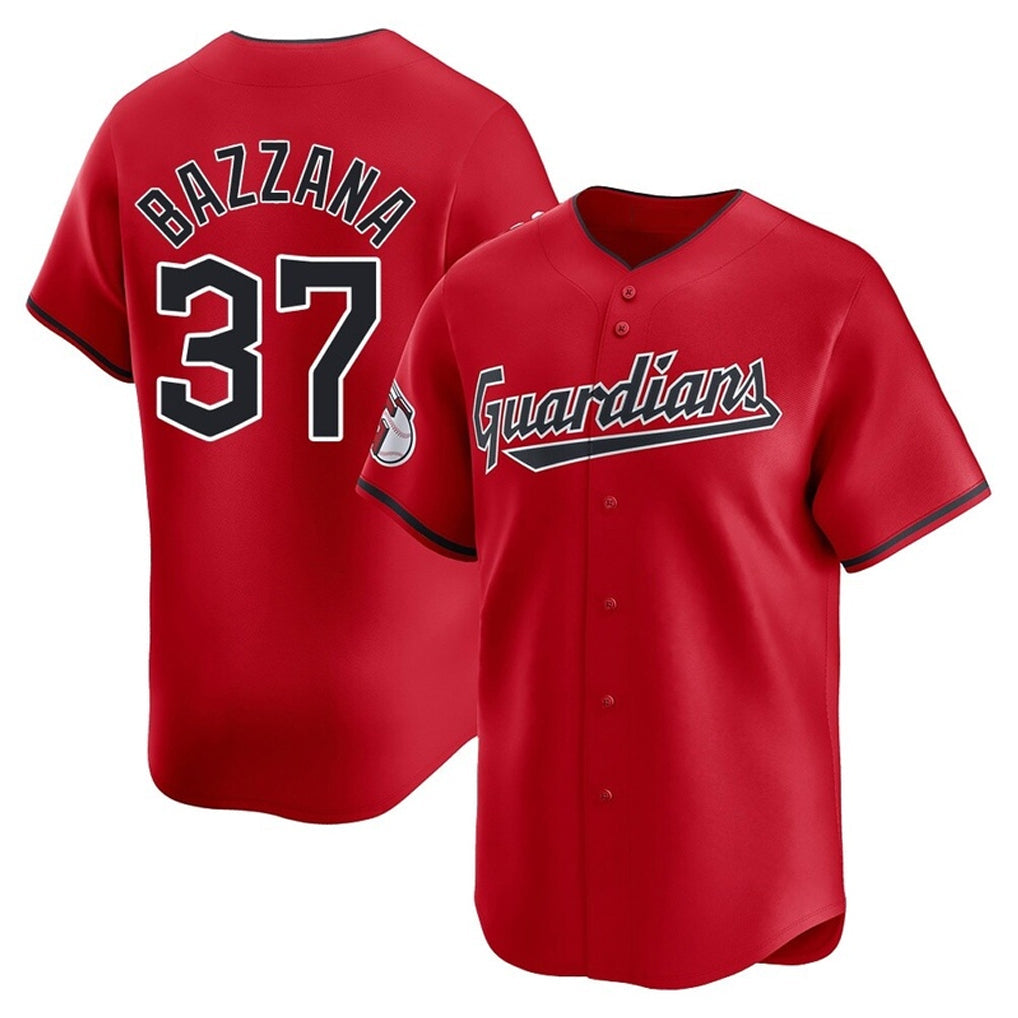 Odoa C.Guardians #37 Travis Bazzana Player Red Limited Home Stitched Jerseys