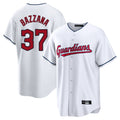 Odoa C.Guardians #37 Travis Bazzana Player White Home Game Stitched Jerseys
