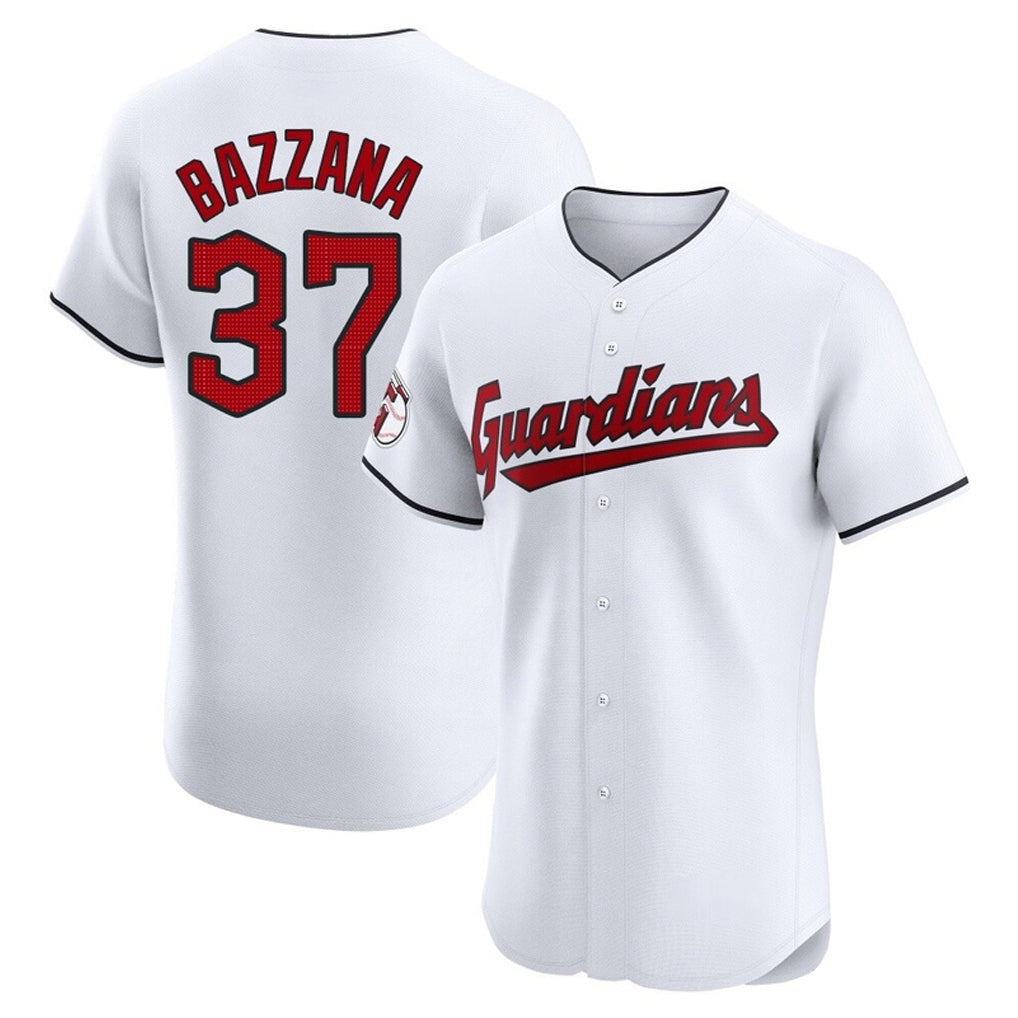 Odoa C.Guardians #37 Travis Bazzana Player White Limited Elite Home Stitched Jerseys