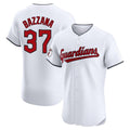 Odoa C.Guardians #37 Travis Bazzana Player White Limited Elite Home Stitched Jerseys