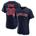 Odoa C.Guardians #38 Steven Kwan Player Navy Limited Elite Home Stitched Jerseys