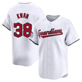 Odoa C.Guardians #38 Steven Kwan Player White Limited Home Stitched Jerseys