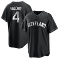 Odoa C.Guardians #4 Brayan Rocchio Player Black Home Game Stitched Jerseys