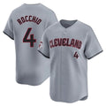 Odoa C.Guardians #4 Brayan Rocchio Player Gray Road Limited Home Stitched Jerseys