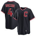 Odoa C.Guardians #4 Brayan Rocchio Player Navy Home Game Stitched Jerseys