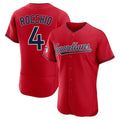 Odoa C.Guardians #4 Brayan Rocchio Player Red Limited Elite Home Stitched Jerseys