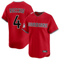 Odoa C.Guardians #4 Brayan Rocchio Player Red Limited Home Stitched Jerseys